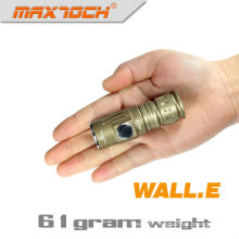 Maxtoch WALL.E 450 Lumens 16340 Li-ion Mini LED Flashlight Keychain